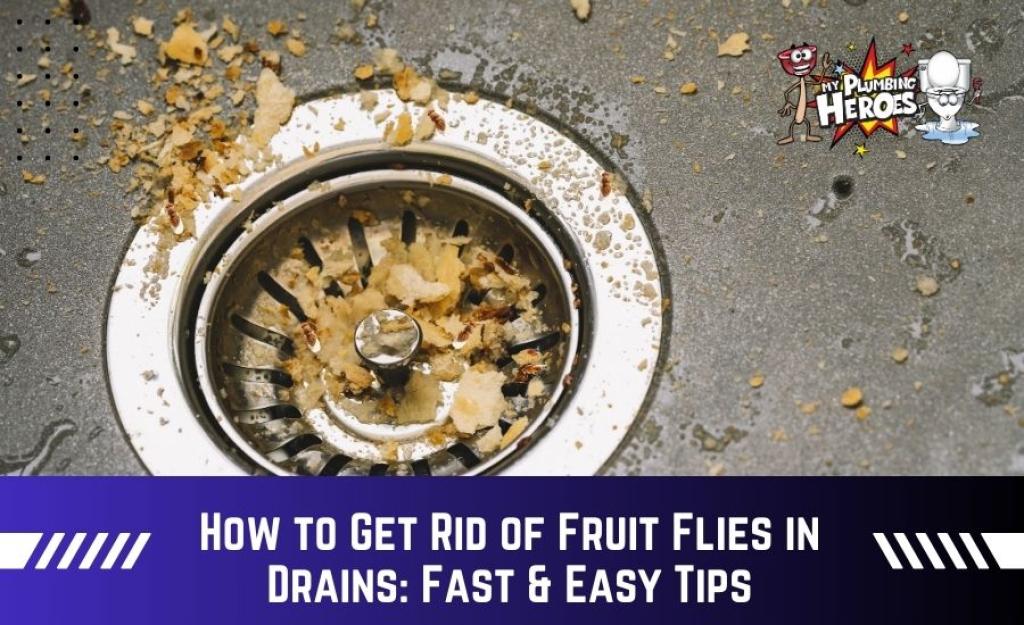 How to get rid of fruit flies in drain