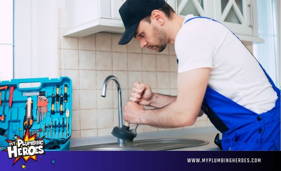 Professional drain cleaning tool